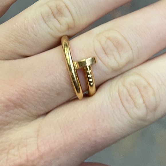 Cartier 18K Yellow Gold JUSTE UN CLOU Ring - Picture 1 of 4
